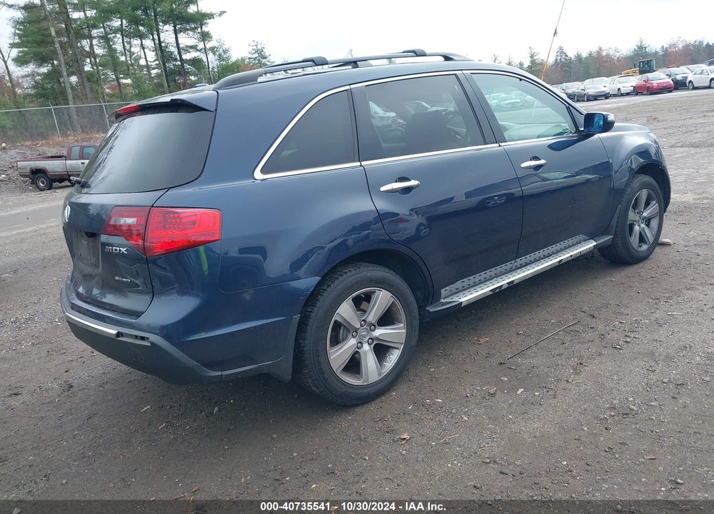 2010 ACURA MDX TECHNOLOGY PACKAGE VIN: 2HNYD2H65AH512968