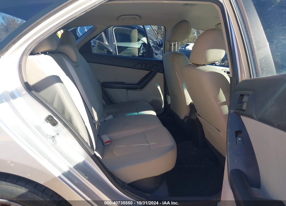 2011 KIA FORTE EX VIN: KNAFU5A24B5364226