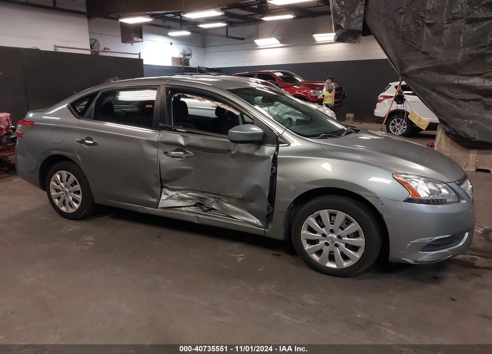 2013 NISSAN SENTRA SV VIN: 3N1AB7AP6DL715301