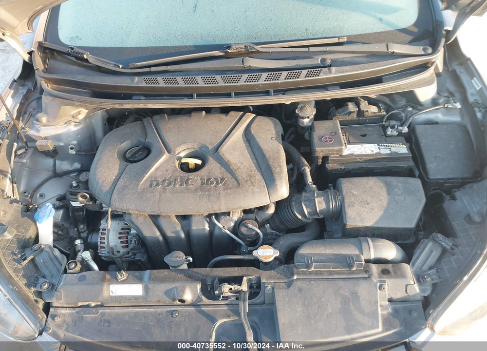2011 HYUNDAI ELANTRA LIMITED (ULSAN PLANT) VIN: KMHDH4AE7BU083896