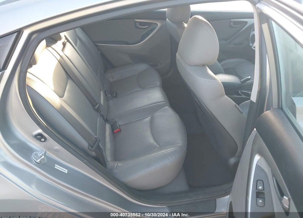 2011 HYUNDAI ELANTRA LIMITED (ULSAN PLANT) VIN: KMHDH4AE7BU083896