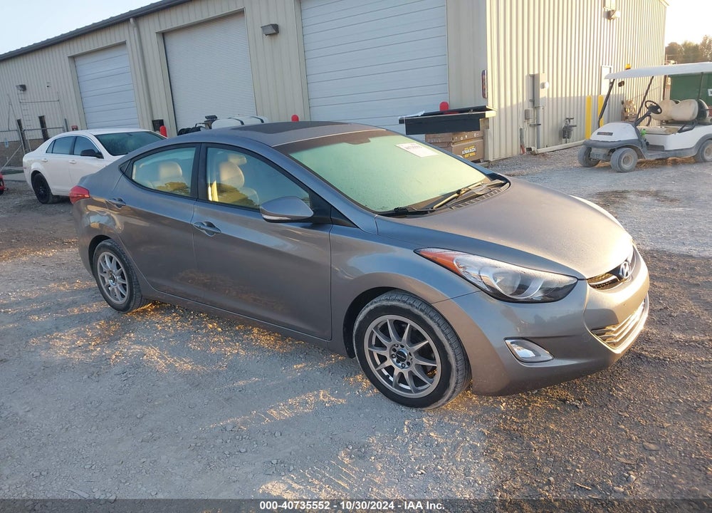 2011 HYUNDAI ELANTRA LIMITED (ULSAN PLANT) VIN: KMHDH4AE7BU083896