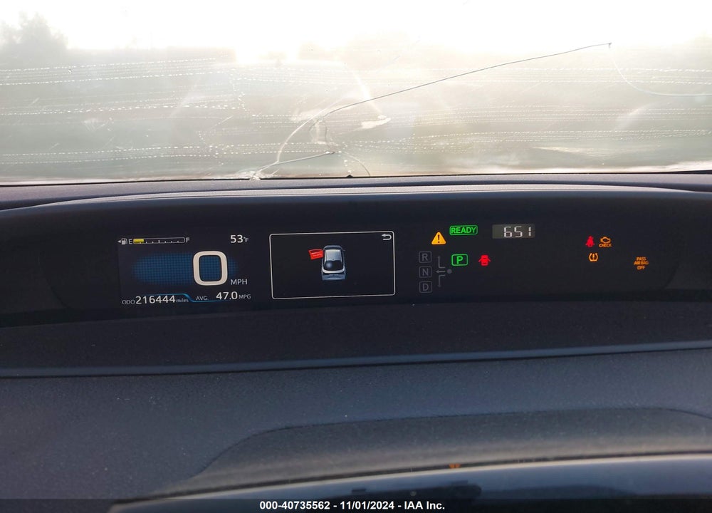 2020 TOYOTA PRIUS LE VIN: JTDKARFU3L3122214