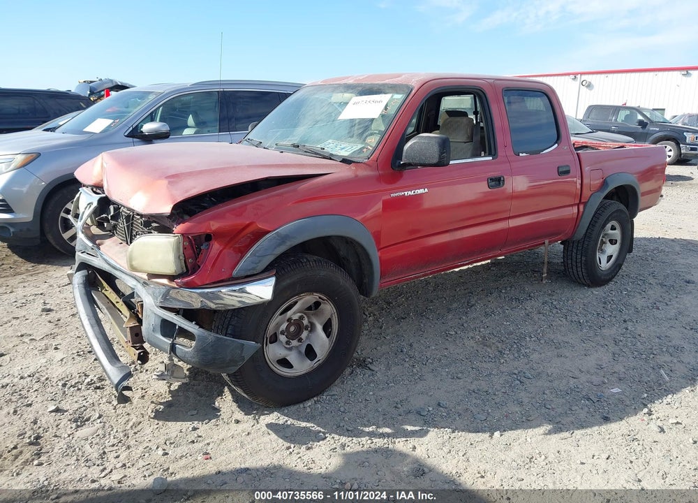 2004 TOYOTA TACOMA PRERUNNER V6 VIN: 5TEGN92N74Z344931