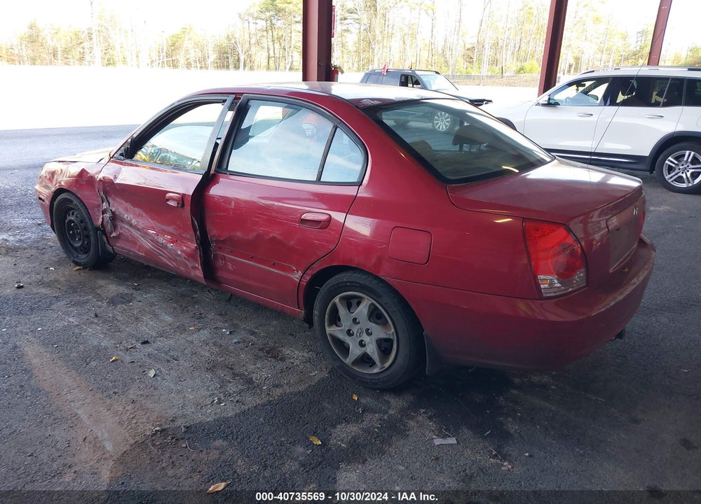 2005 HYUNDAI ELANTRA GLS/GT VIN: KMHDN46D45U073792