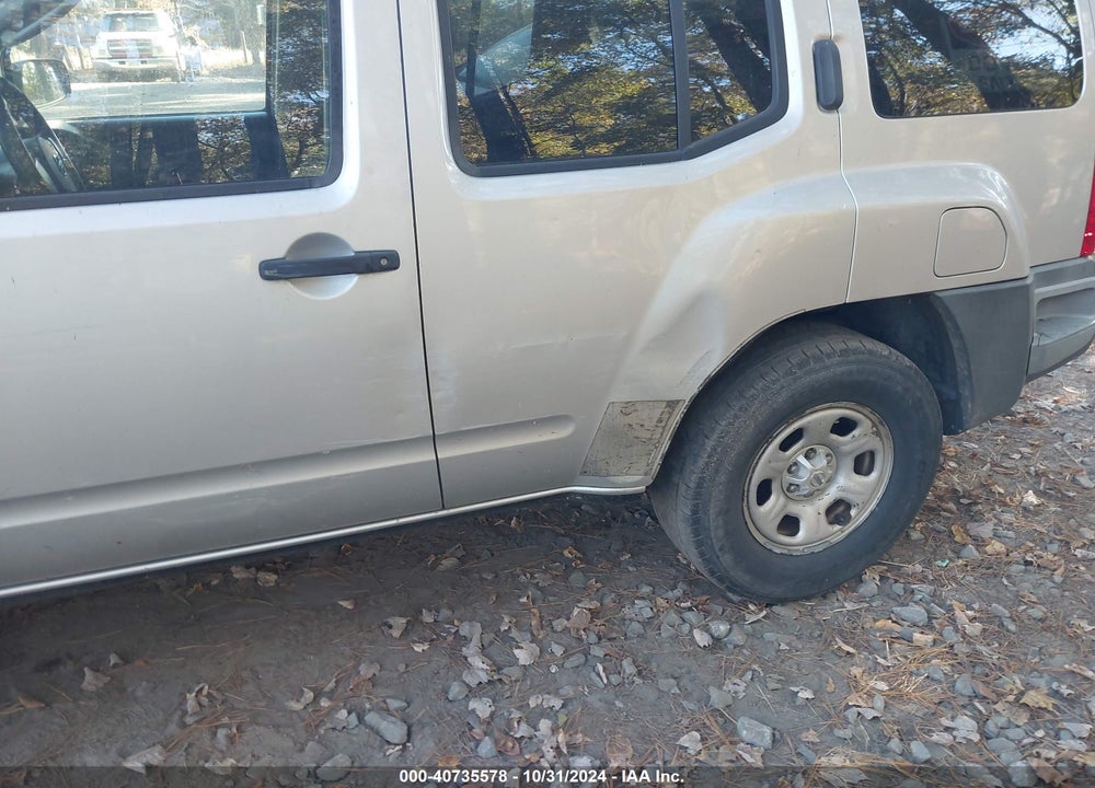 2008 NISSAN XTERRA X VIN: 5N1AN08U08C518466