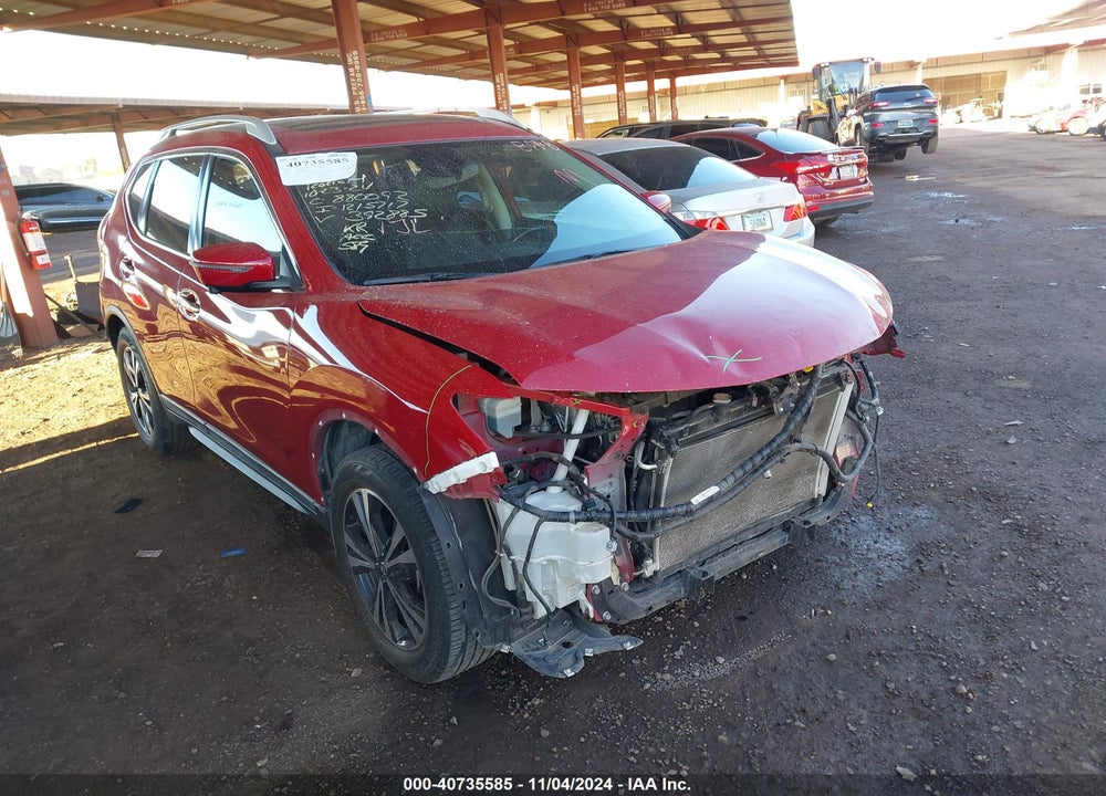 2017 NISSAN ROGUE SL VIN: JN8AT2MT5HW392885