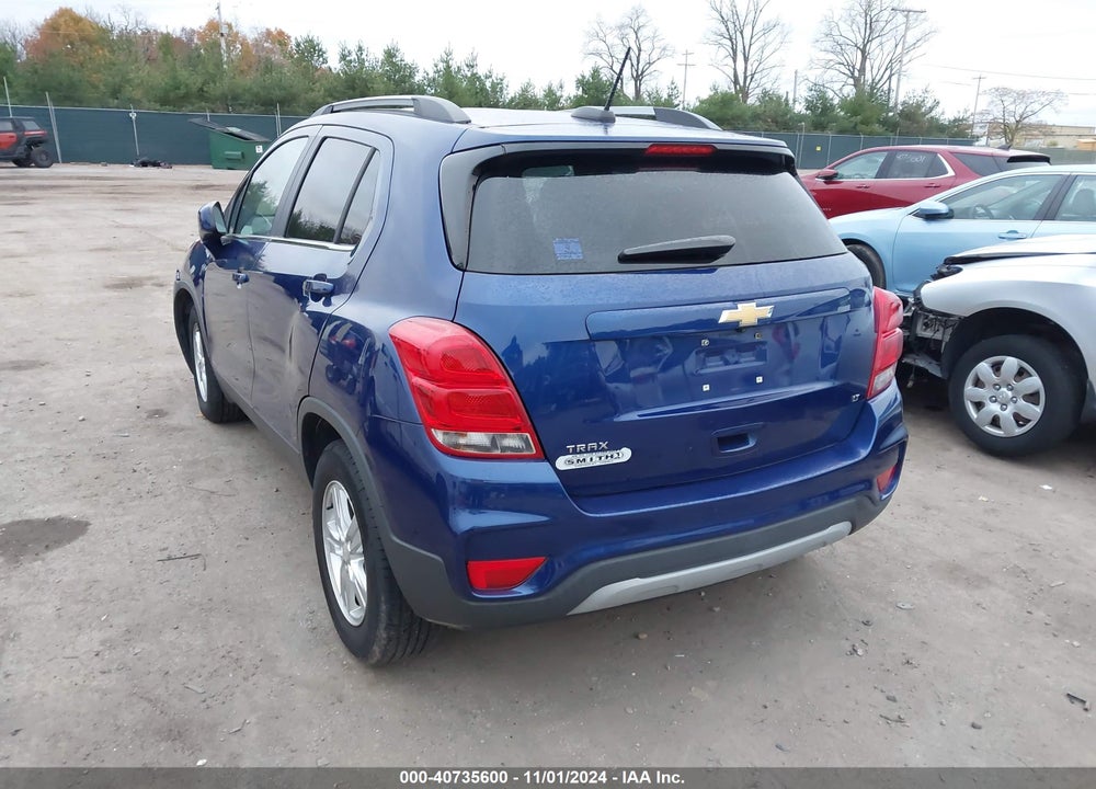 2017 CHEVROLET TRAX LT VIN: 3GNCJLSB3HL174998