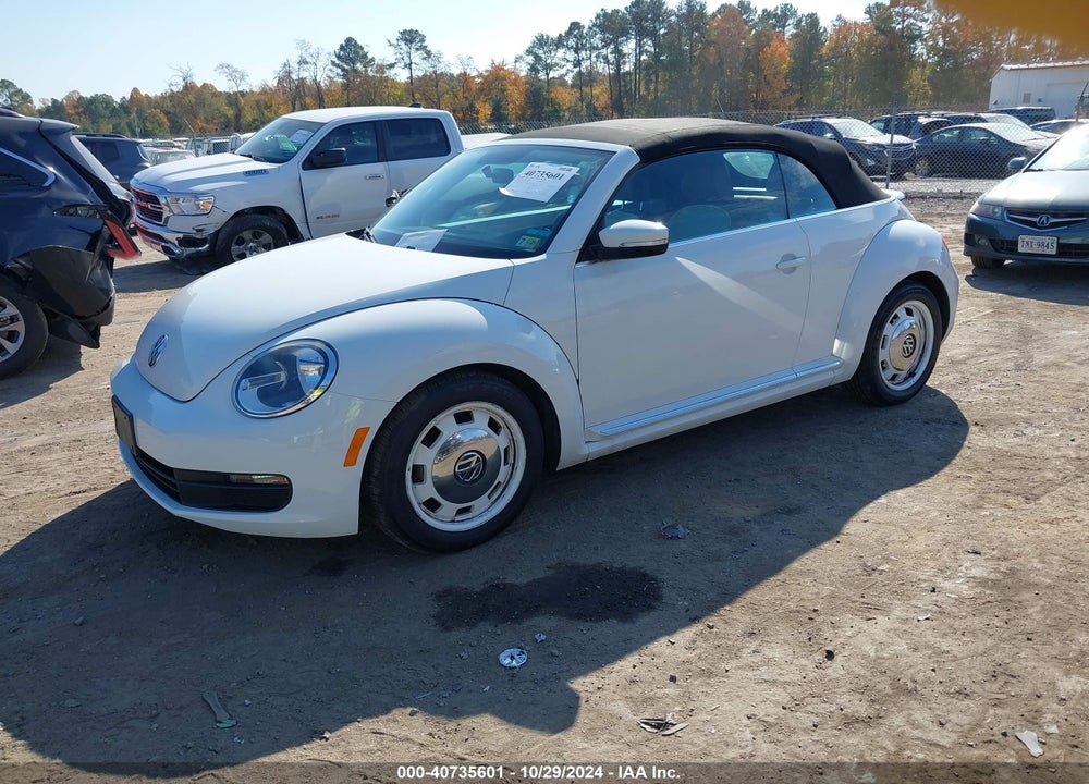 2015 VOLKSWAGEN BEETLE 1.8T CLASSIC VIN: 3VW517AT5FM810165