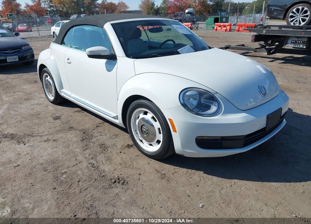 2015 VOLKSWAGEN BEETLE 1.8T CLASSIC VIN: 3VW517AT5FM810165