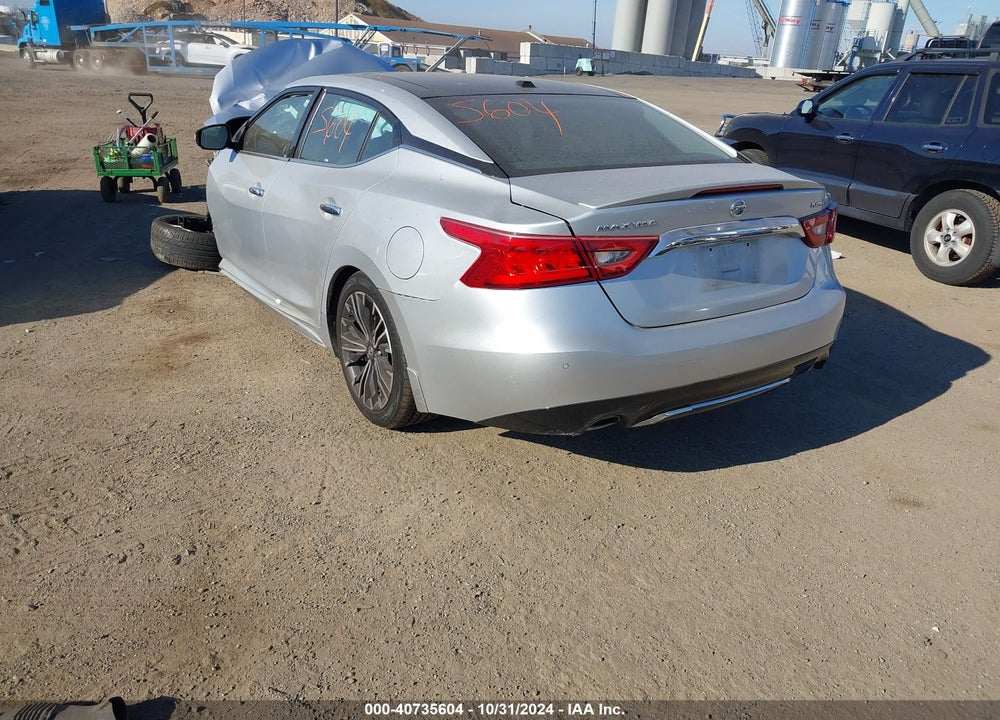 2018 NISSAN MAXIMA 3.5 PLATINUM VIN: 1N4AA6AP7JC395588
