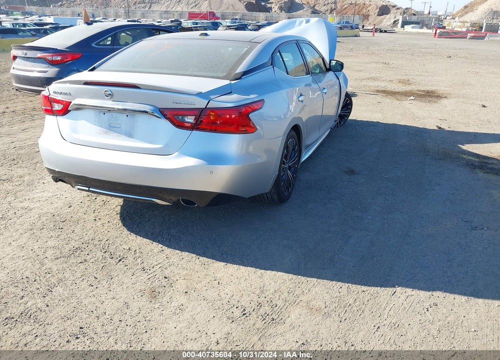 2018 NISSAN MAXIMA 3.5 PLATINUM VIN: 1N4AA6AP7JC395588