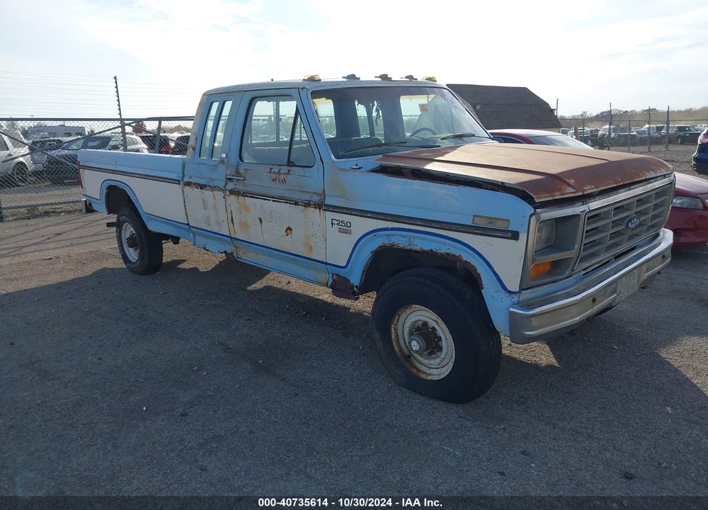 1985 FORD F250 VIN: 1FTHX2616FKA64065