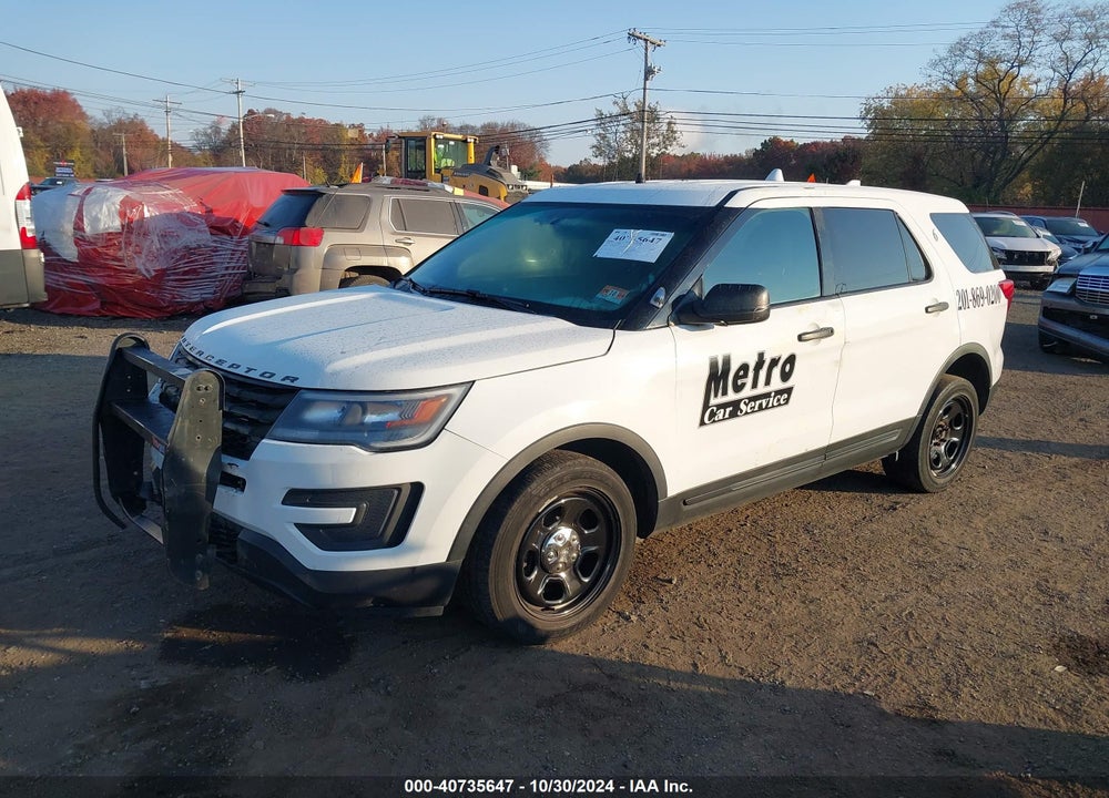 2016 FORD UTILITY POLICE INTERCEPTOR VIN: 1FM5K8AT0GGD32380