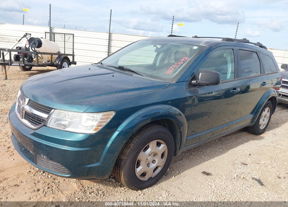 2009 DODGE JOURNEY SE VIN: 3D4GG47B79T227021