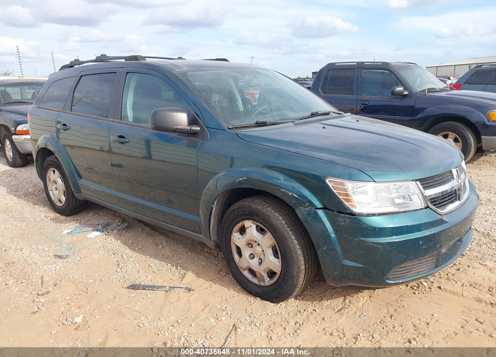 2009 DODGE JOURNEY SE VIN: 3D4GG47B79T227021