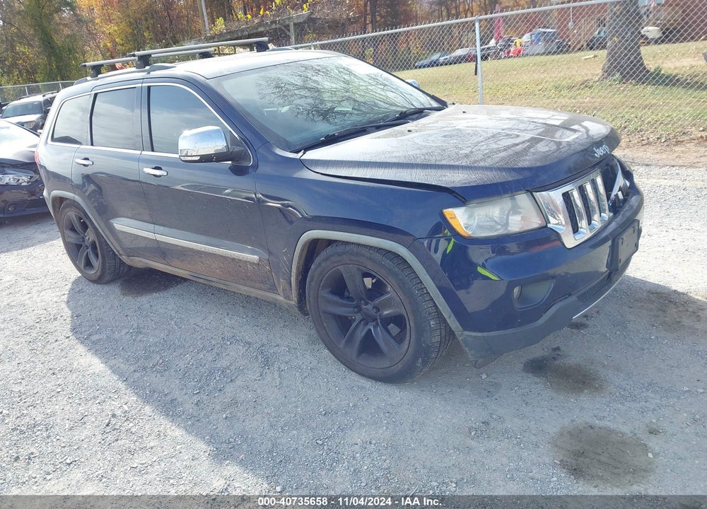 2012 JEEP GRAND CHEROKEE OVERLAND VIN: 1C4RJFCG7CC175882