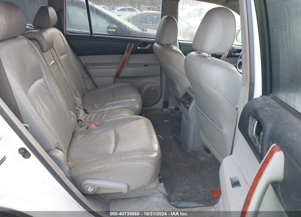 2009 TOYOTA HIGHLANDER LIMITED VIN: JTEDS42A692091278