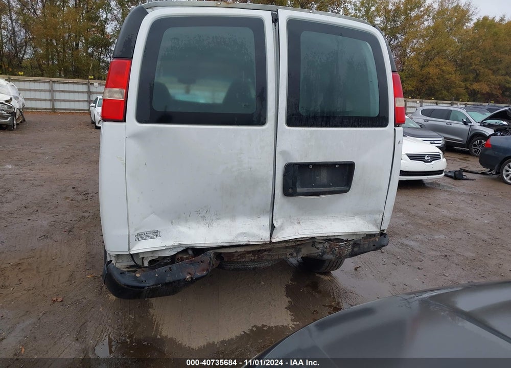 2015 CHEVROLET EXPRESS 2500 WORK VAN VIN: 1GCWGFCF6F1174067