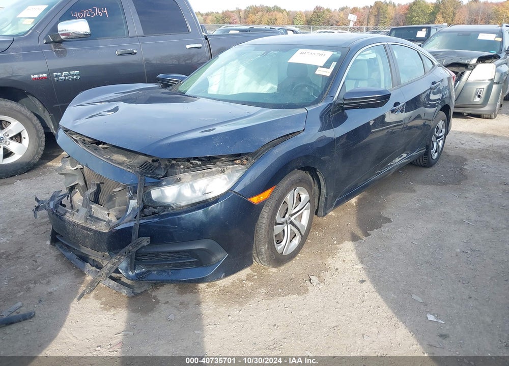 2016 HONDA CIVIC LX VIN: 19XFC2F52GE082833