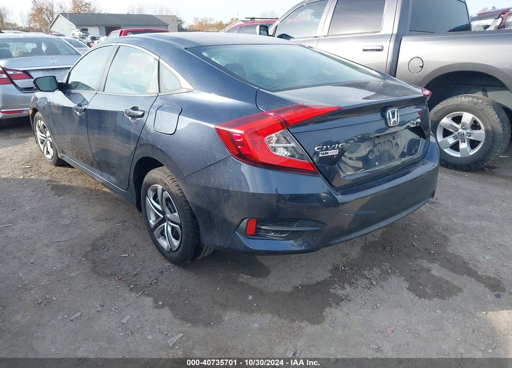 2016 HONDA CIVIC LX VIN: 19XFC2F52GE082833