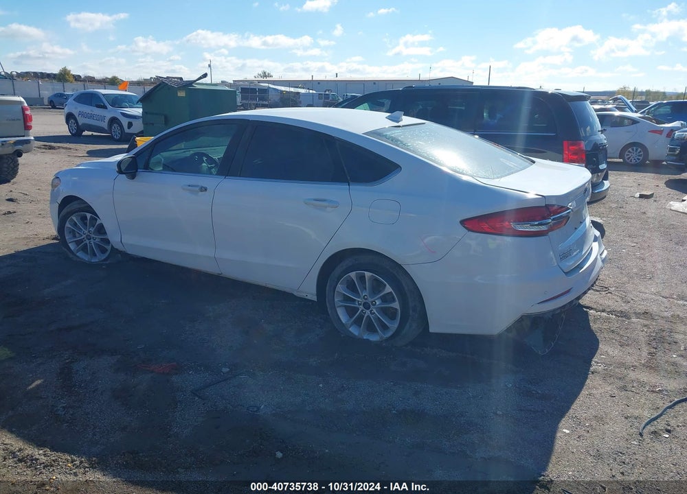 2020 FORD FUSION SE VIN: 3FA6P0HD9LR189769