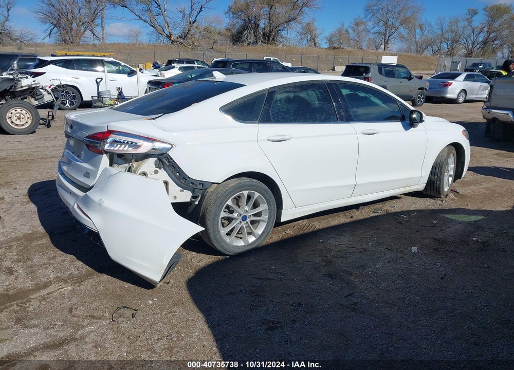 2020 FORD FUSION SE VIN: 3FA6P0HD9LR189769
