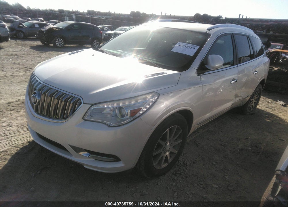 2014 BUICK ENCLAVE LEATHER VIN: 5GAKRBKD8EJ123185