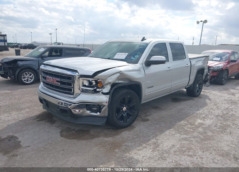2015 GMC SIERRA 1500 SLE VIN: 3GTP1UEC4FG139395