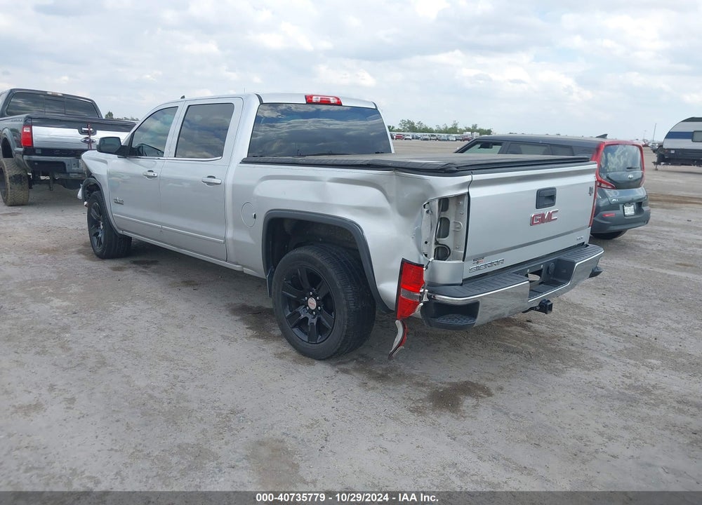 2015 GMC SIERRA 1500 SLE VIN: 3GTP1UEC4FG139395