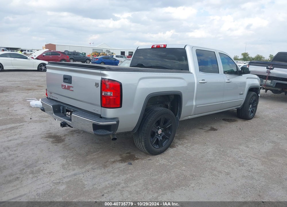2015 GMC SIERRA 1500 SLE VIN: 3GTP1UEC4FG139395