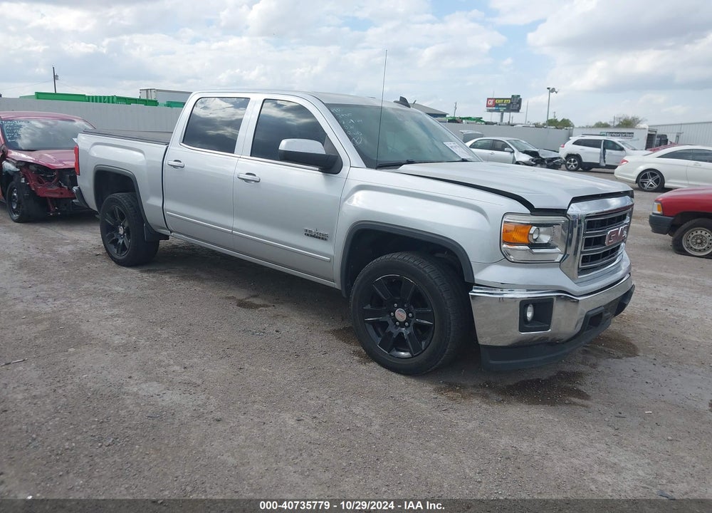 2015 GMC SIERRA 1500 SLE VIN: 3GTP1UEC4FG139395