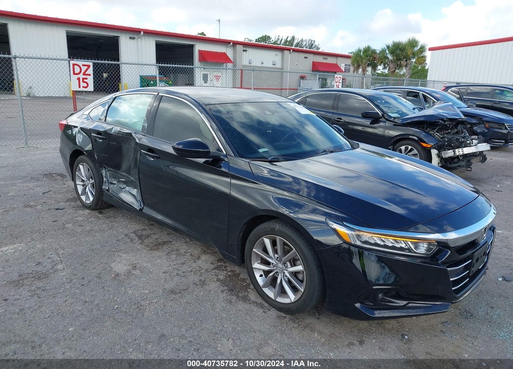 2021 HONDA ACCORD LX VIN: 1HGCV1F13MA002282