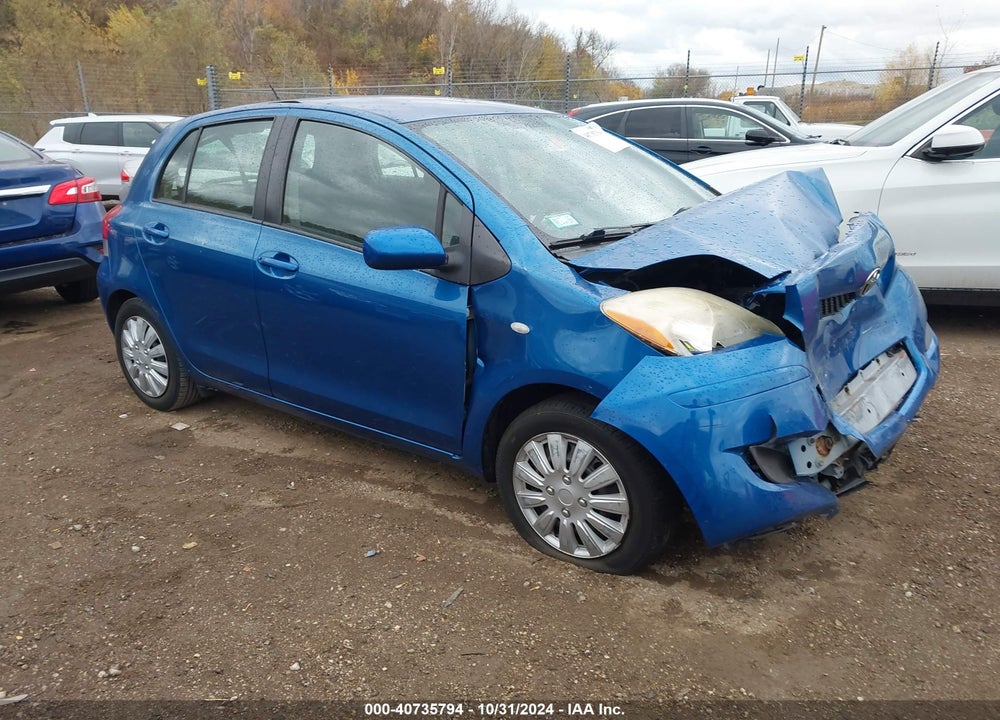 2010 TOYOTA YARIS VIN: JTDKT4K35A5278539