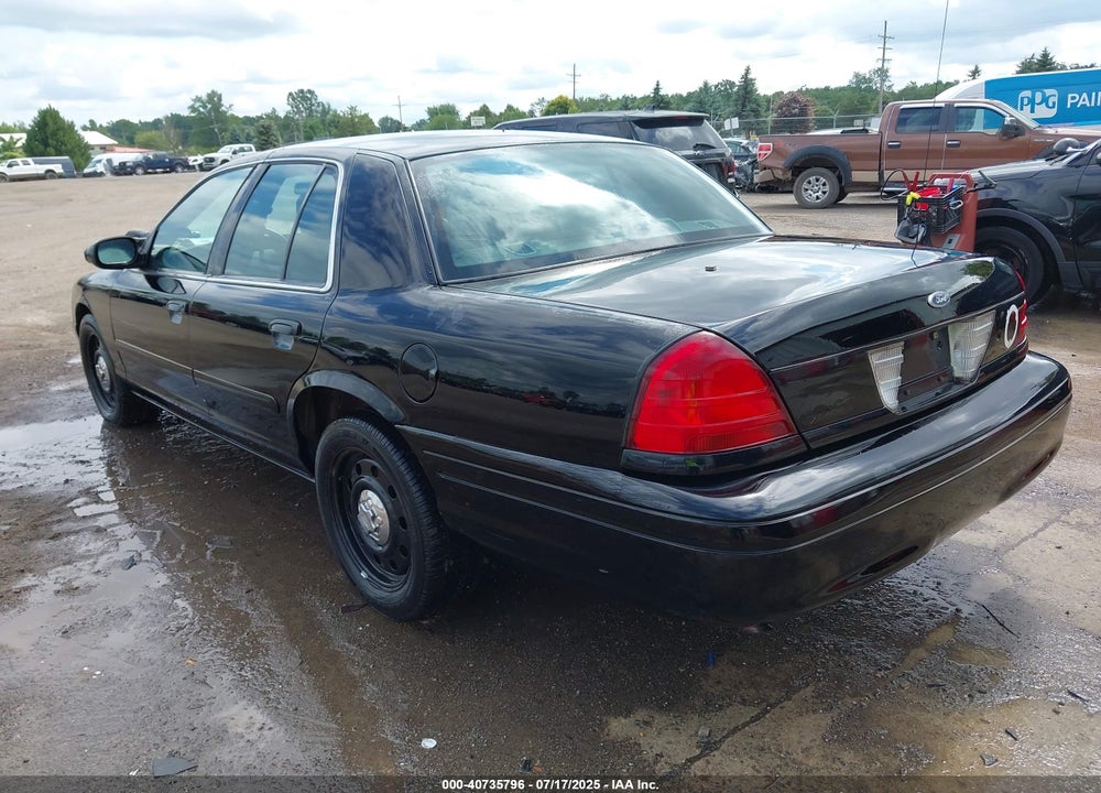2005 FORD CROWN VICTORIA POLICE VIN: 2FAHP71WX5X154384