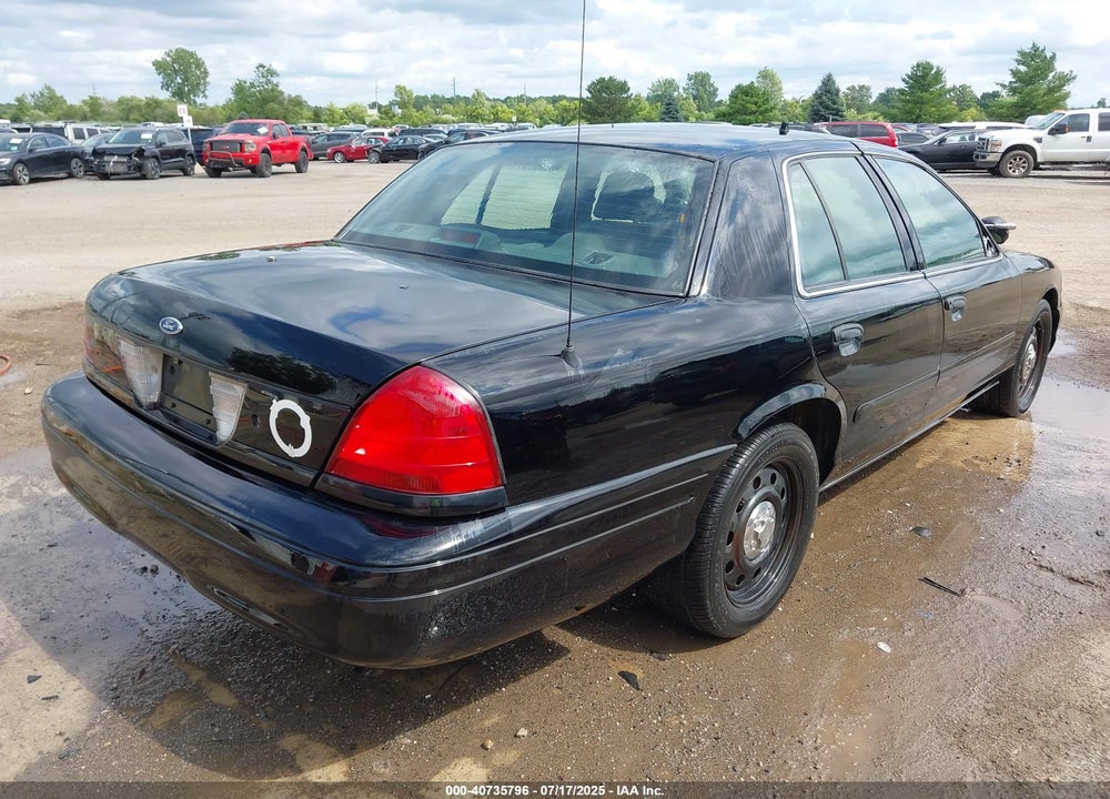 2005 FORD CROWN VICTORIA POLICE VIN: 2FAHP71WX5X154384