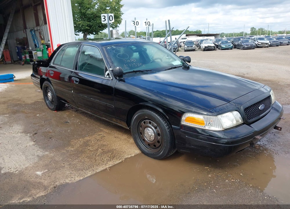 2005 FORD CROWN VICTORIA POLICE VIN: 2FAHP71WX5X154384