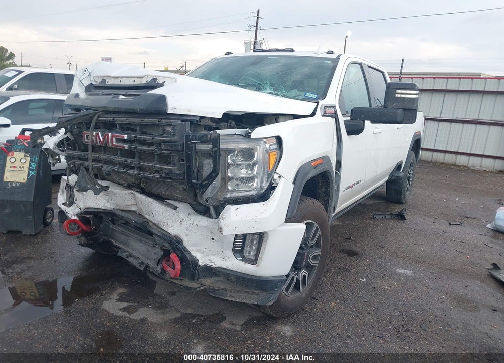 2023 GMC SIERRA 2500HD 4WD STANDARD BED AT4 VIN: 1GT49PEY1PF190655