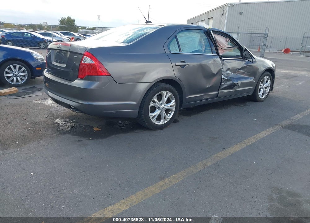 2012 FORD FUSION SE VIN: 3FAHP0HA6CR205053