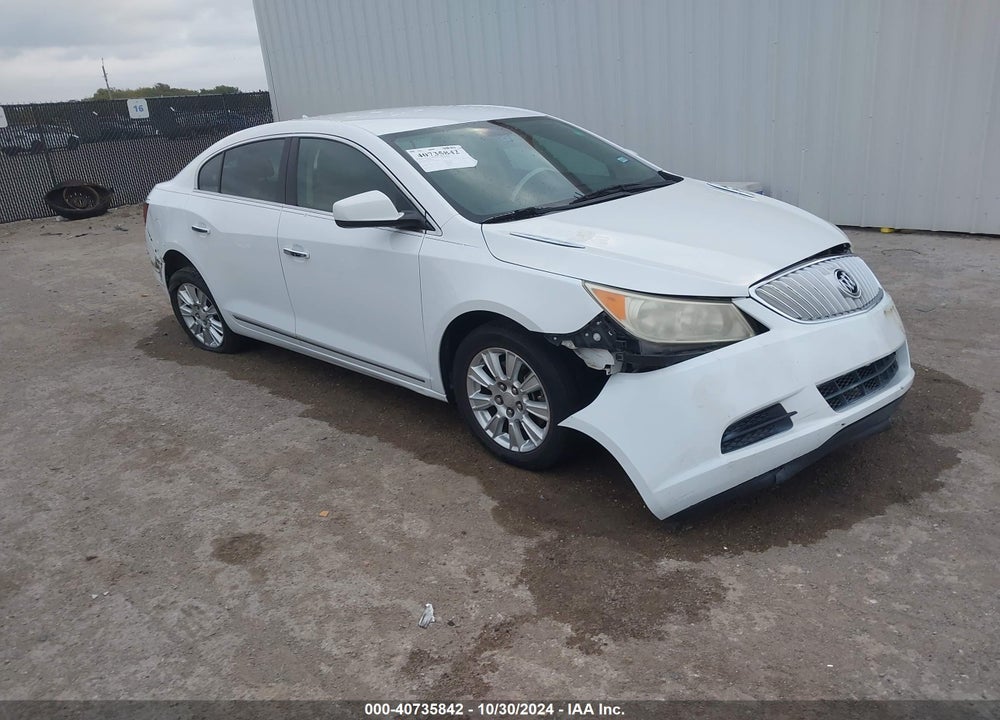 2010 BUICK LACROSSE CX VIN: 1G4GB5EG6AF306562