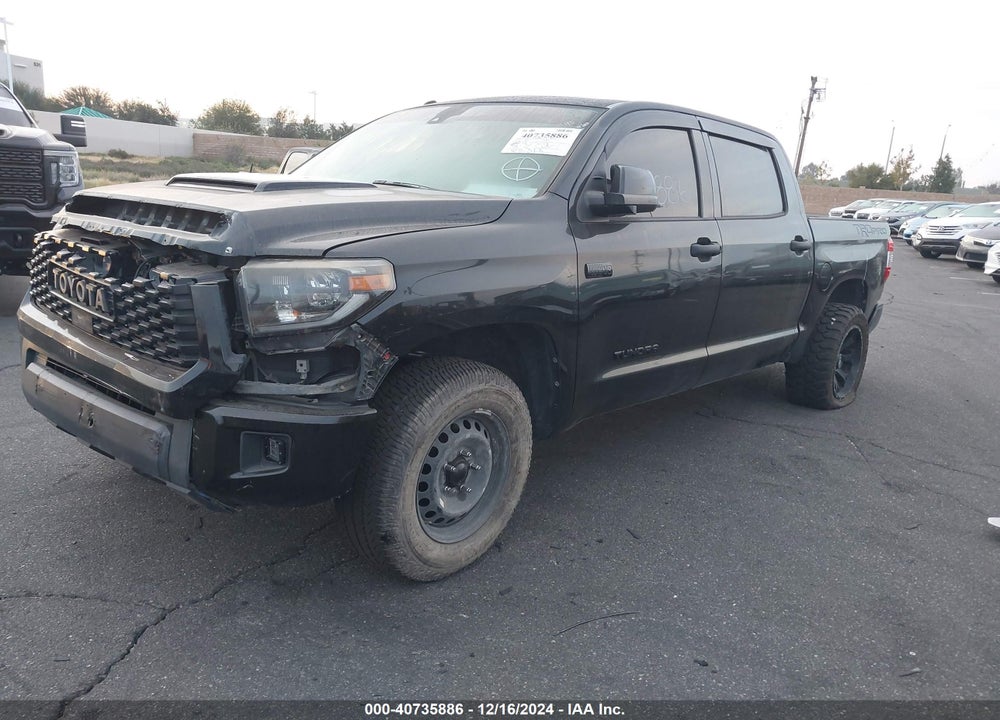2019 TOYOTA TUNDRA TRD PRO 5.7L V8 VIN: 5TFDY5F11KX815227