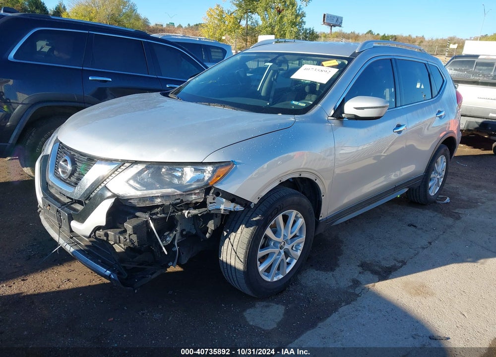 2017 NISSAN ROGUE SV VIN: KNMAT2MV8HP552541