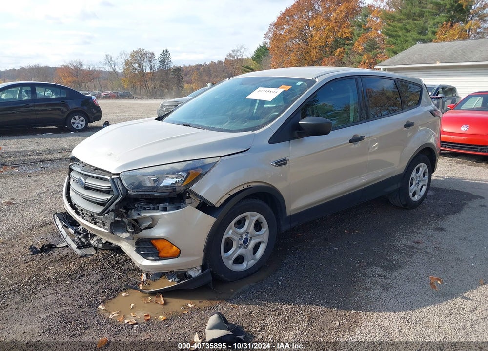 2018 FORD ESCAPE S VIN: 1FMCU0F7XJUB55554