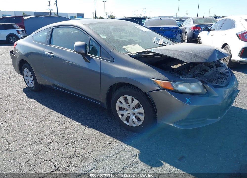 2012 HONDA CIVIC LX VIN: 2HGFG3B53CH503572