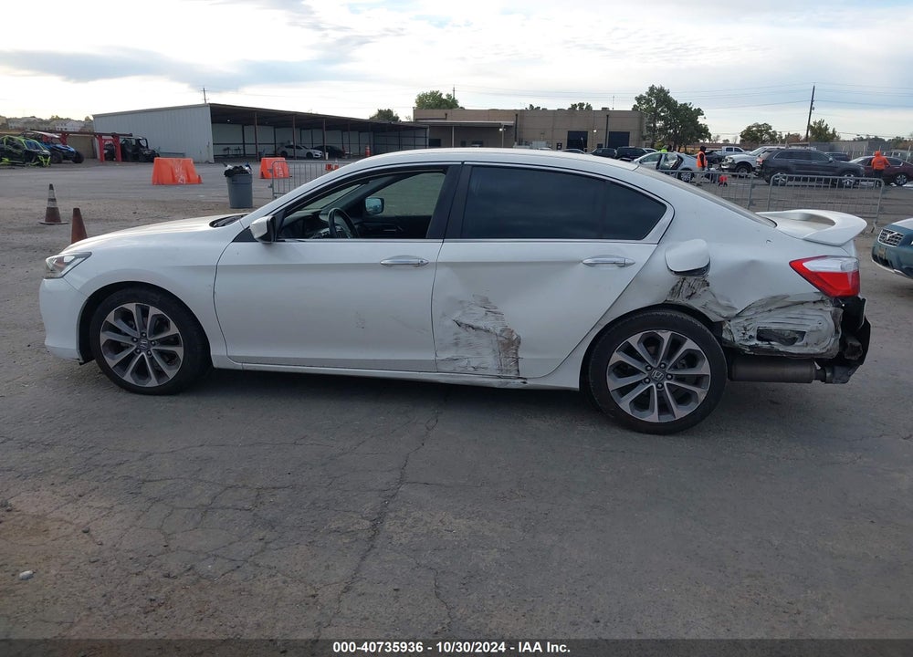 2015 HONDA ACCORD SPORT VIN: 1HGCR2F50FA145075