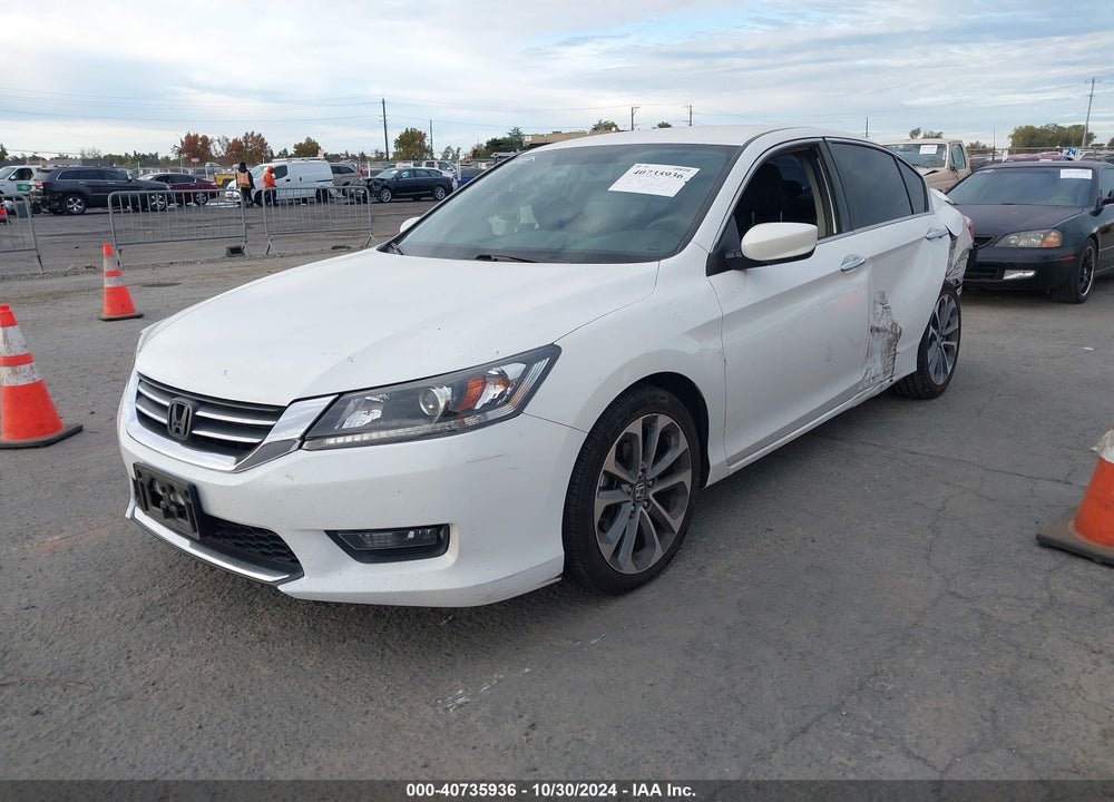 2015 HONDA ACCORD SPORT VIN: 1HGCR2F50FA145075