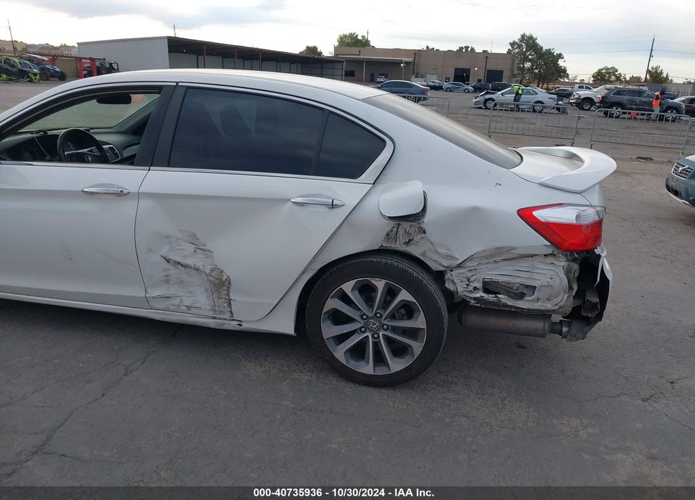 2015 HONDA ACCORD SPORT VIN: 1HGCR2F50FA145075