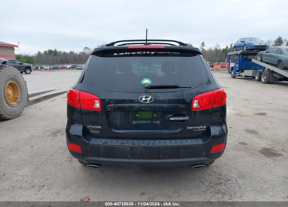 2009 HYUNDAI SANTA FE LIMITED VIN: 5NMSH73E29H278431