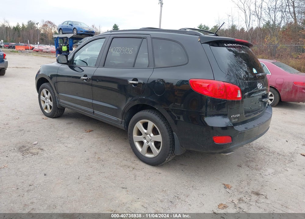 2009 HYUNDAI SANTA FE LIMITED VIN: 5NMSH73E29H278431
