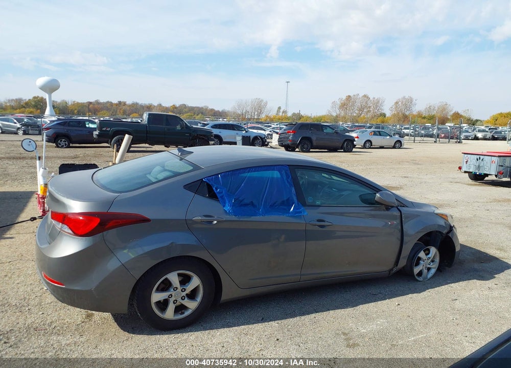 2014 HYUNDAI ELANTRA SE VIN: 5NPDH4AE1EH488512